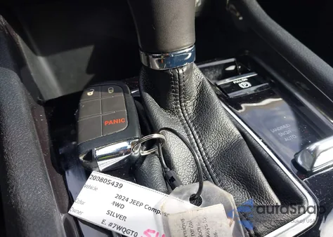 2024 Jeep Compass Latitude 4X4 из США, поврежденный, VIN 3C4NJDBN8RT133138